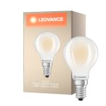 Ledvance Classic LED E14 Pera Mate 3.8W 806lm - 827 Luz Muy Cálida | Reemplazo 60W