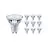Multipack 10x Philips MASTER Value LED Foco GU10 PAR16 3.7W 270lm 36D - 922-927 Dim To Warm | Mejor Reproducción De Color - Regulable - Reemplazo 35W