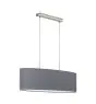 Eglo Colgante De Luz Pasteri Acero Níquel Satinado | IP20 - Apta para 2x E27 