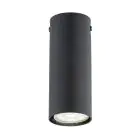 Emibig Luz de techo Tecno Acero Negro | Apta para 1x GU10 - Max 8W