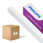 Multipack 4x Philips Pantalla LED Ledinaire BN021C 15W 1600lm - 840 Blanco Frio | 90cm